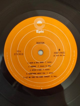 Boston - Boston (1976 Japan LP)