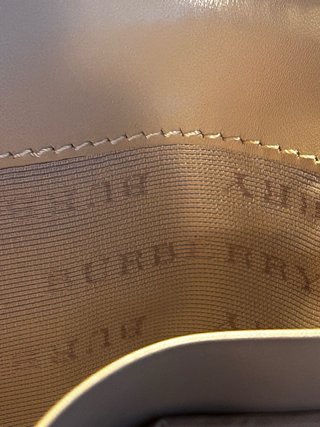 Borsa Burberry Beige e Rossa