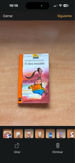 Lote de 6 libros de El Barco de Vapor.