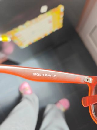 Gafas de sol infantiles naranjas