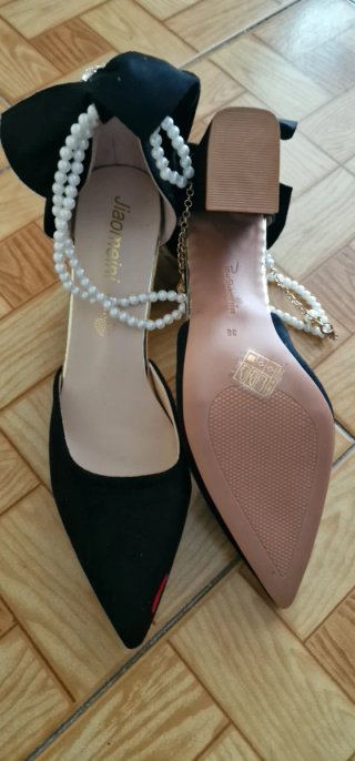 Zapatos de fiesta negros para mujer