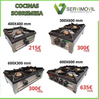 COCINAS DE SOBREMESA