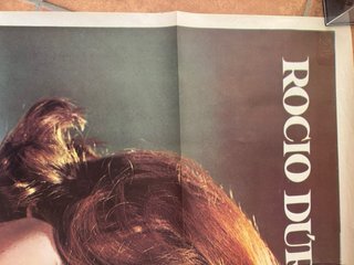 Cartel original Rocio Durcal La Chica Del Trebol