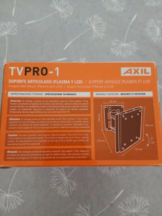 Soporte pared TV AXIL TVPRO-1 24