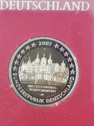 Alemania 2007 estuche serie euro proof