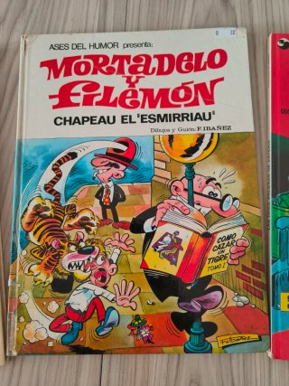 Còmics: Mortadelo y Astèrix