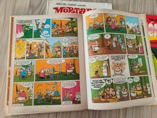 Còmics: Mortadelo y Astèrix