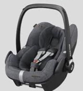 Carrito de bebé gris Massi Cossi Adorra 3 en 1