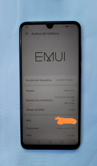 Huawei P30 Lite Azul Multicolor