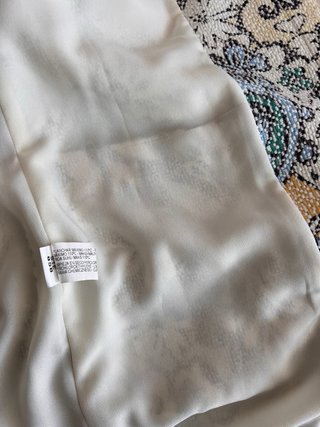 Abrigo primavera/ verano estampado Zara Talla M