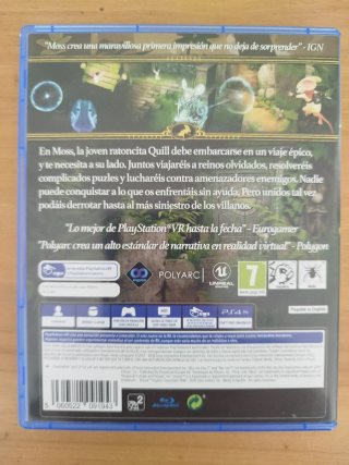 Moss VR PS4 (PlayStation 4)