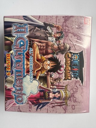 One Piece Giuramento Buste 9 Card Game