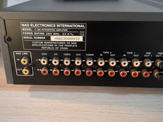 Amplificatore Integrato NAD C350 Nero