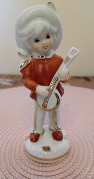 Statuetta porcellana vintage anni 70