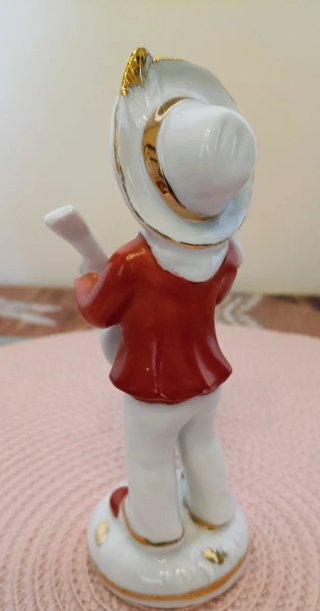 Statuetta porcellana vintage anni 70