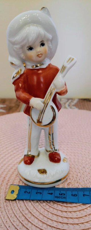 Statuetta porcellana vintage anni 70