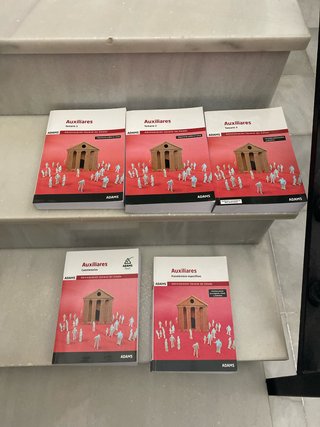 Libros Oposición Auxiliares ADAMS