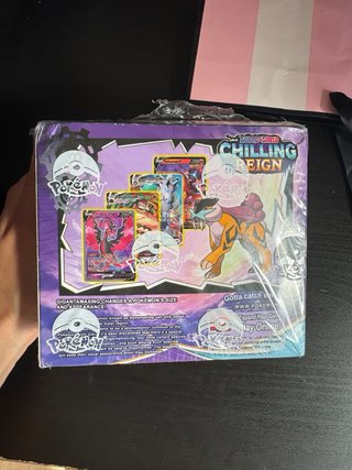 Paquete de Cromos Pokémon Chilling Reign