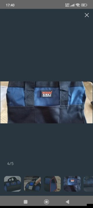 Bolsa de herramientas AIRAJ resistente