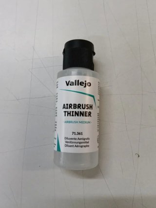 Vallejo Airbrush Thinner Diluyente Pintura 60 ml