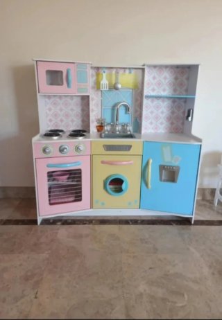 Cocinita de madera para niños
