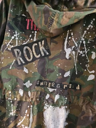 Chaqueta Zara Camuflaje Militar Mujer