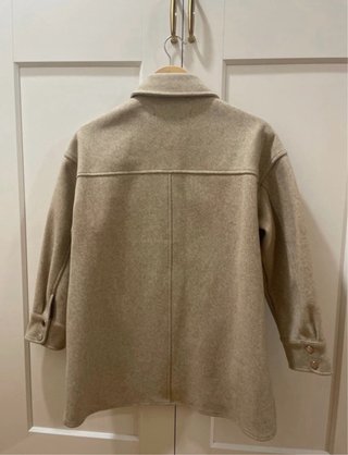 Sobrecamisa Zara Beige Talla XS