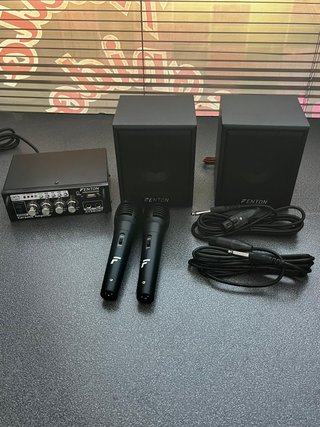 Kit Karaoke Fenton AV380BT con Altavoces
