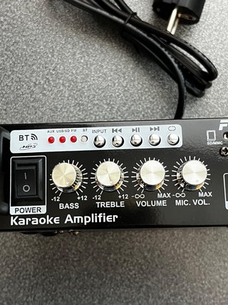 Kit Karaoke Fenton AV380BT con Altavoces
