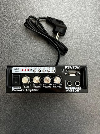 Kit Karaoke Fenton AV380BT con Altavoces