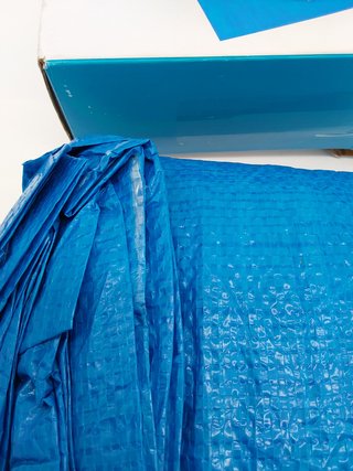 Tappeto Protettivo BESTWAY 335x335 cm per Piscine Smontabili Blu