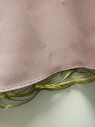 Conjunto fiesta rosa bordado flor