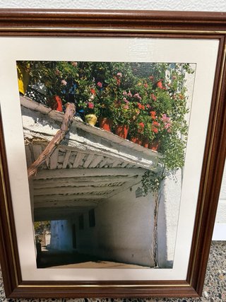 Pacchetto di 7 quadri paesaggistici di villaggi