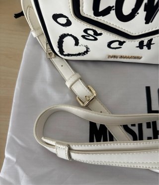 Love Moschino borsa a tracolla graffiti - Nuova