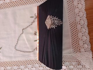Bolsos de fiesta negros y plateados