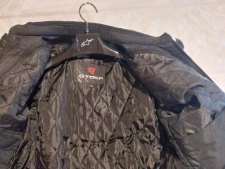 Chaqueta Moto R-Tech Hombre XL Negra/Gris