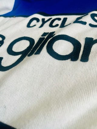 Maillot Ciclismo Lana Vintage Gitane Años 70
