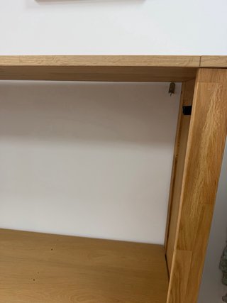 Estantería de madera 2 baldas