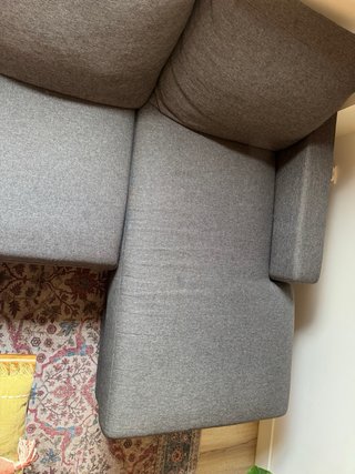 Sofá Chaise Longue Gris Maison du Monde
