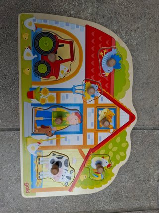 3 Puzzles de Madera Encajables