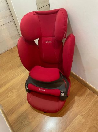 Silla Cybex Pallas B fix Roja