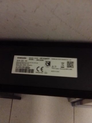Barra de Sonido Samsung Negra,SOLO LA BARRA