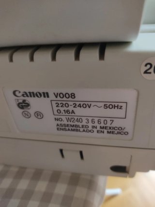 Canon ES3 Máquina de Escribir Eléctrica