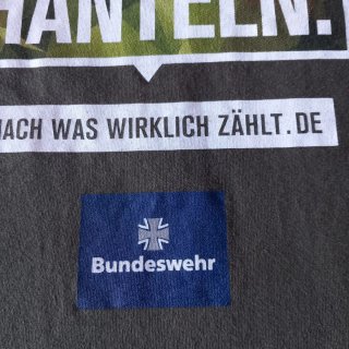 Camiseta Bundeswehr verde Tallla M.