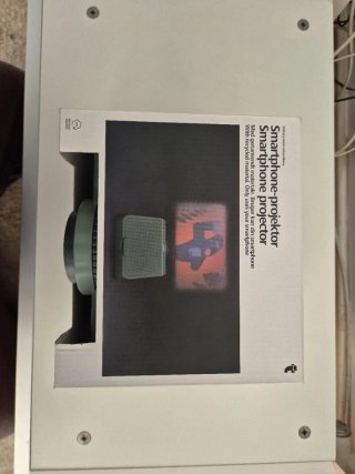 Proyector Smartphone Nuevo Gris/Verde