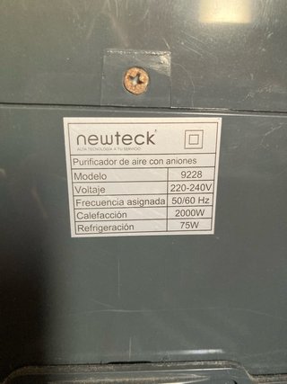 Aparato Aire Frío/Calor Newteck