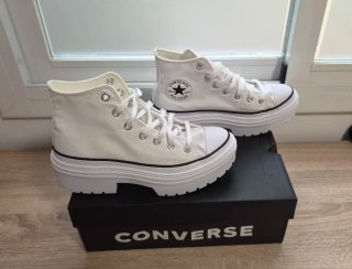 Converse Lugged Platform Blancas Taglia 39