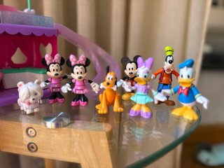 Casa de Minnie Mouse con tobogán