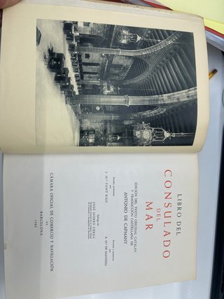 Libro el consulado del mar
