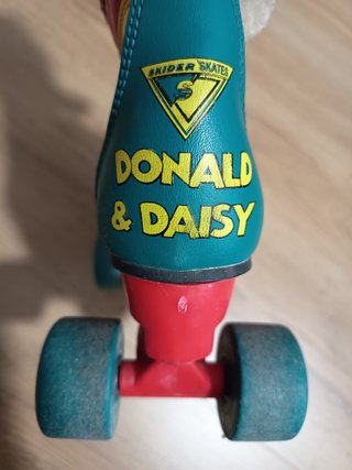 Patines Disney Donald y Daisy Skider 90s